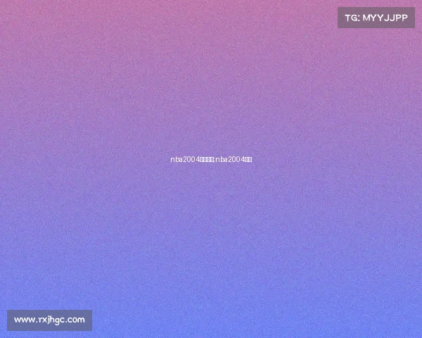 nba2004全部赛事;nba2004赛季